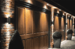 LED decorative wall light for ambient illumination and aesthetic enhancement.