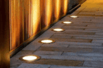 LED Circular Up Light COB for outdoor landscape lighting.