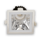 Recessed LED downlight with adjustable features, ideal for energy-efficient and sleek interior