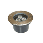 LED circular uplight with SMD 4W, ideal for landscape and architectural illumination.