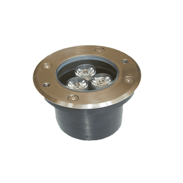 LED circular uplight with SMD 4W, ideal for landscape and architectural illumination.