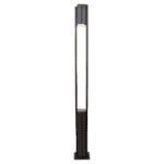 LED garden bollard light for outdoor pathway lighting and landscape decoration.