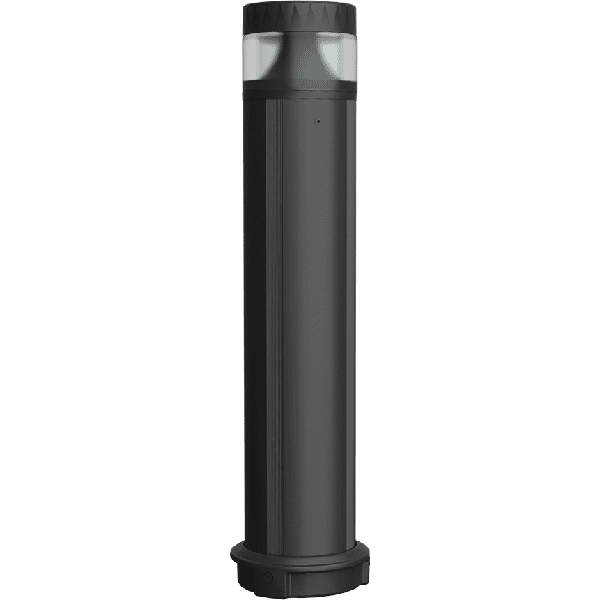LED bollard light for pathway and landscape lighting, ideal for outdoor security and aesthetic