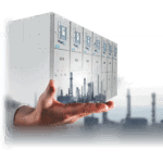 SEGA M SIMOPRIME A4 24kV AIS switchgear for reliable power distribution.