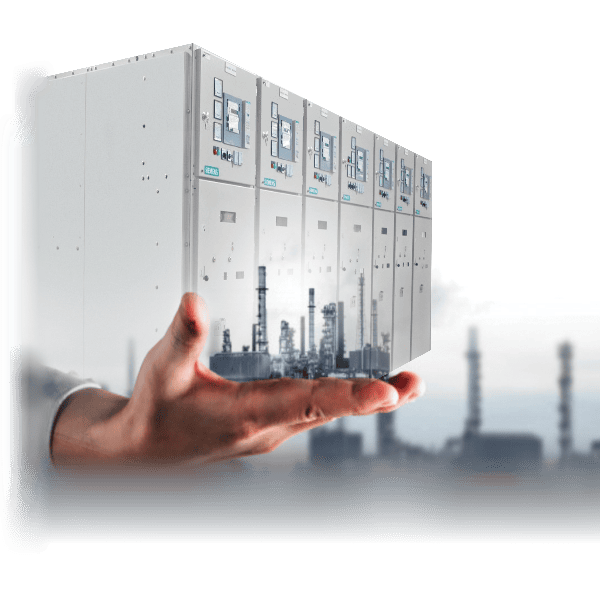 SEGA M SIMOPRIME A4 24kV AIS switchgear for reliable power distribution.