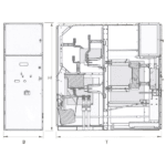 High-voltage A4 24kV AIS switchgear with metal-clad withdrawable design.