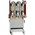 High-voltage SEGA-M SIMOPRIME A4 switchgear for up to 25 kA, metal-clad and withdrawable design.