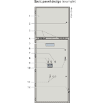 SEGA M SIMOPRIME 12kV Medium Voltage Switchgear for Power Distribution.