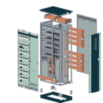 High-capacity SIVACON-S8 switchgear for industrial power distribution.
