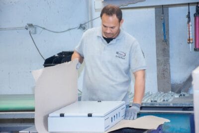 High-Tech-Fertigungsprozess im SEGA-M-Werk