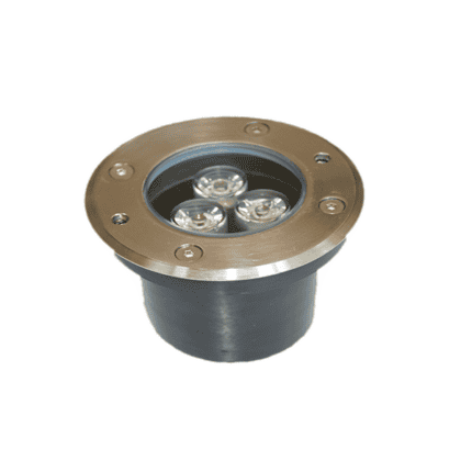 LED circular uplight with SMD 4W, ideal for landscape and architectural illumination.