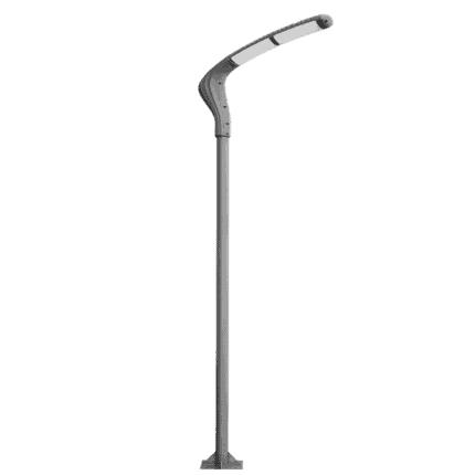 LED Ganso Pole with modern design for efficient outdoor lighting solutions.