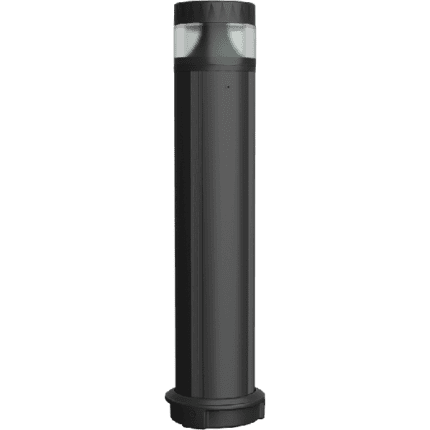 LED bollard light for pathway and landscape lighting, ideal for outdoor security and aesthetic