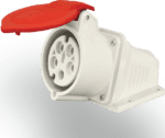Heavy-Duty Industrial Power Socket for Reliable Power Connections.