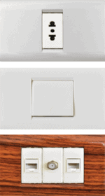 High-quality SEGA-M wiring device for professional interior solutions.
