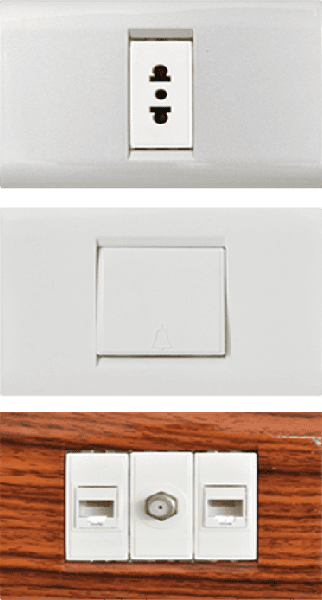 High-quality SEGA-M wiring device for professional interior solutions.