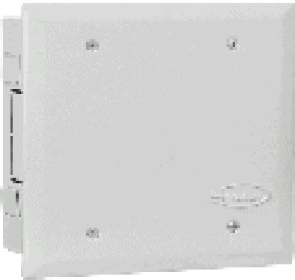 Metal junction housing for professional wiring and electronics.